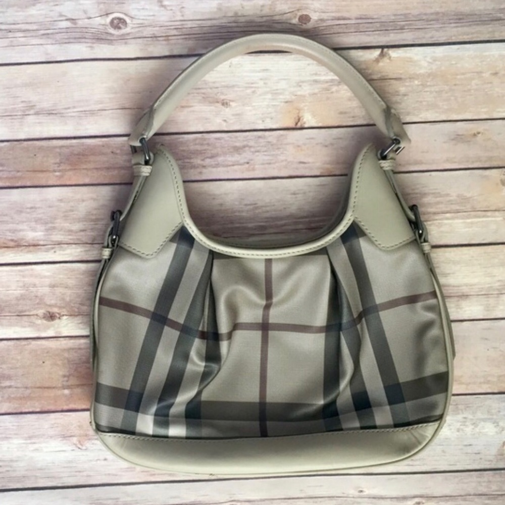 Burberry Smoked Check Handbag