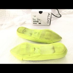 Aldo Shoes - ALDO MAIDA NEON FLATS 8.5 Aldo Shoes - ALDO MAIDA NEON FLATS 8.5