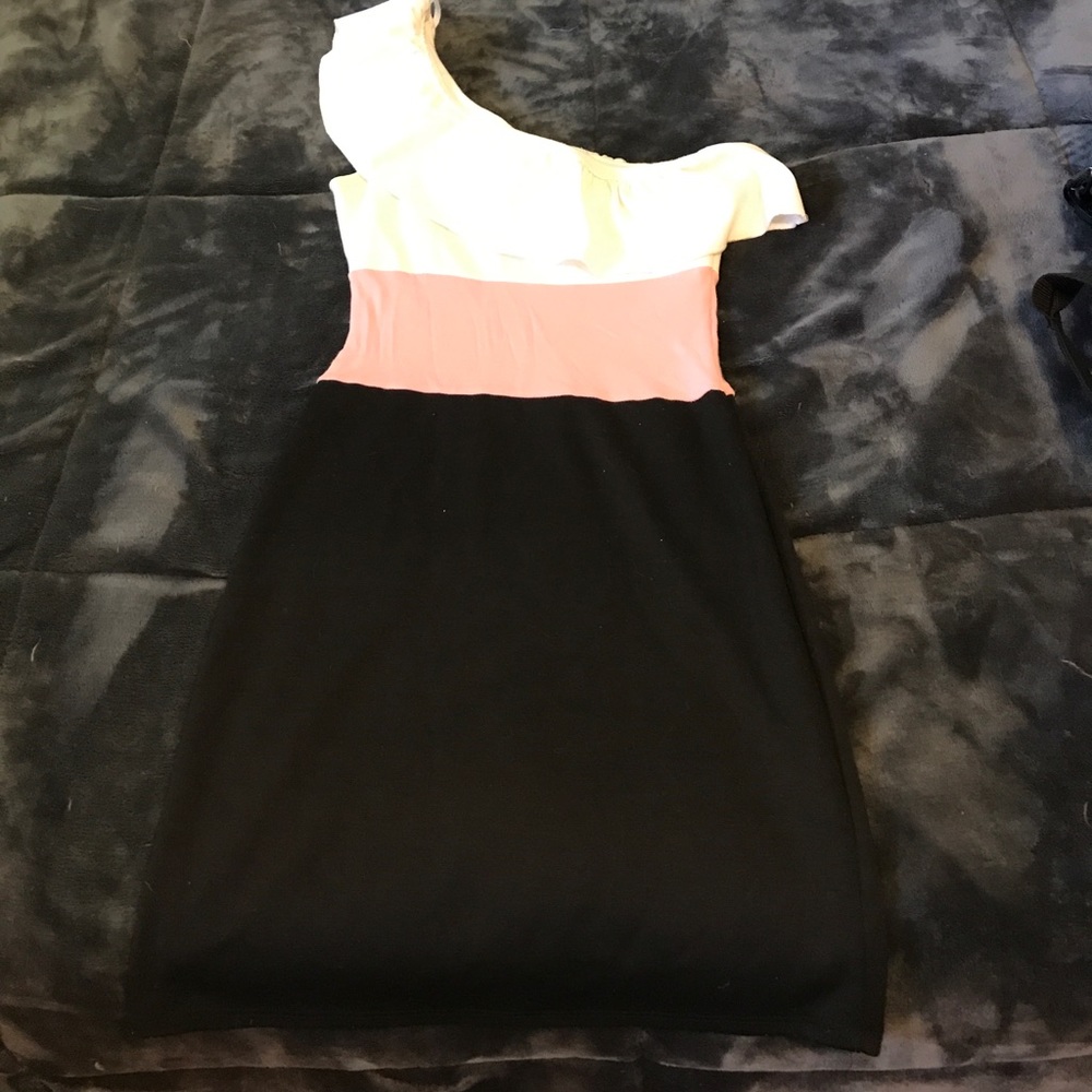 One Shoulder Mini Dress