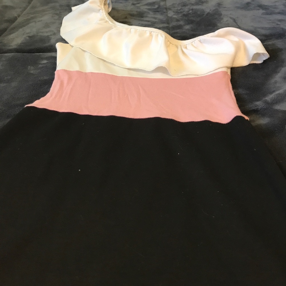 One Shoulder Mini Dress - Picture 2 of 3