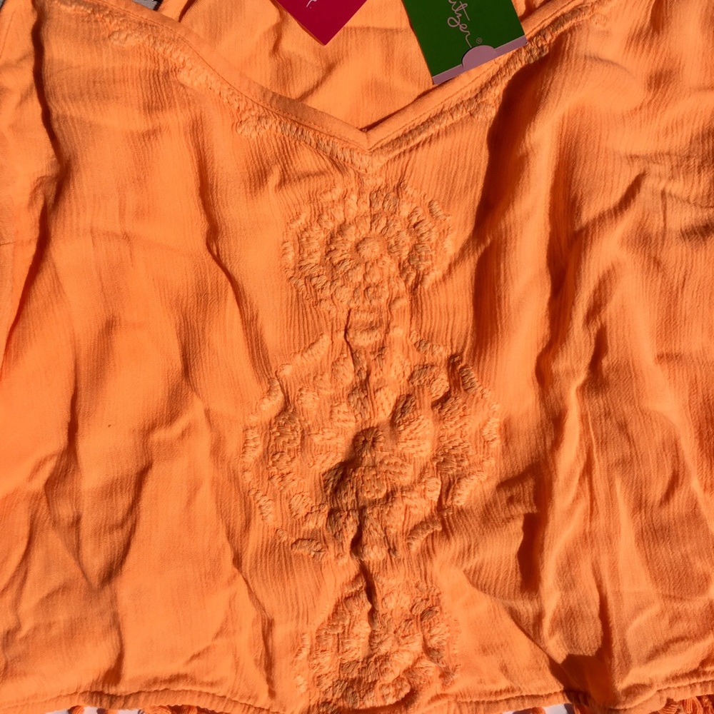 Lilly Pulitzer Katen tank in Melon Glow, sz XL - Picture 4 of 7