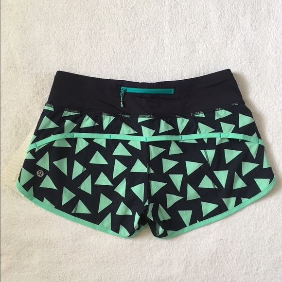 NWT Lululemon Menthol Navy Nachos Speed Shorts 4 - Picture 3 of 8