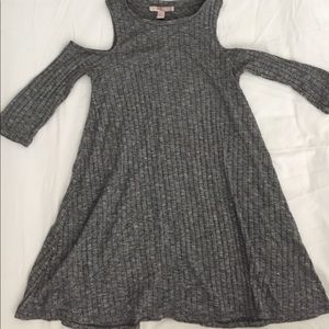 Gray Knit Dress