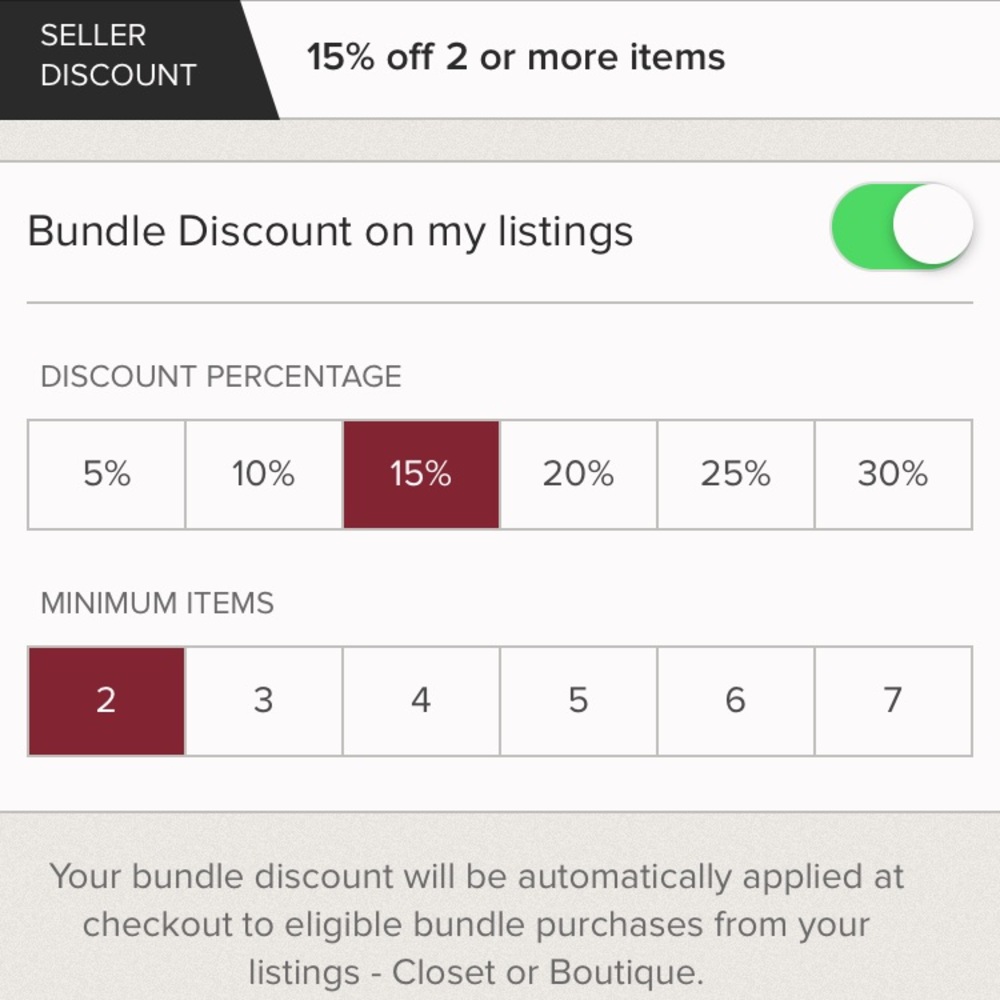 New Bundle Discount!! 😘😘