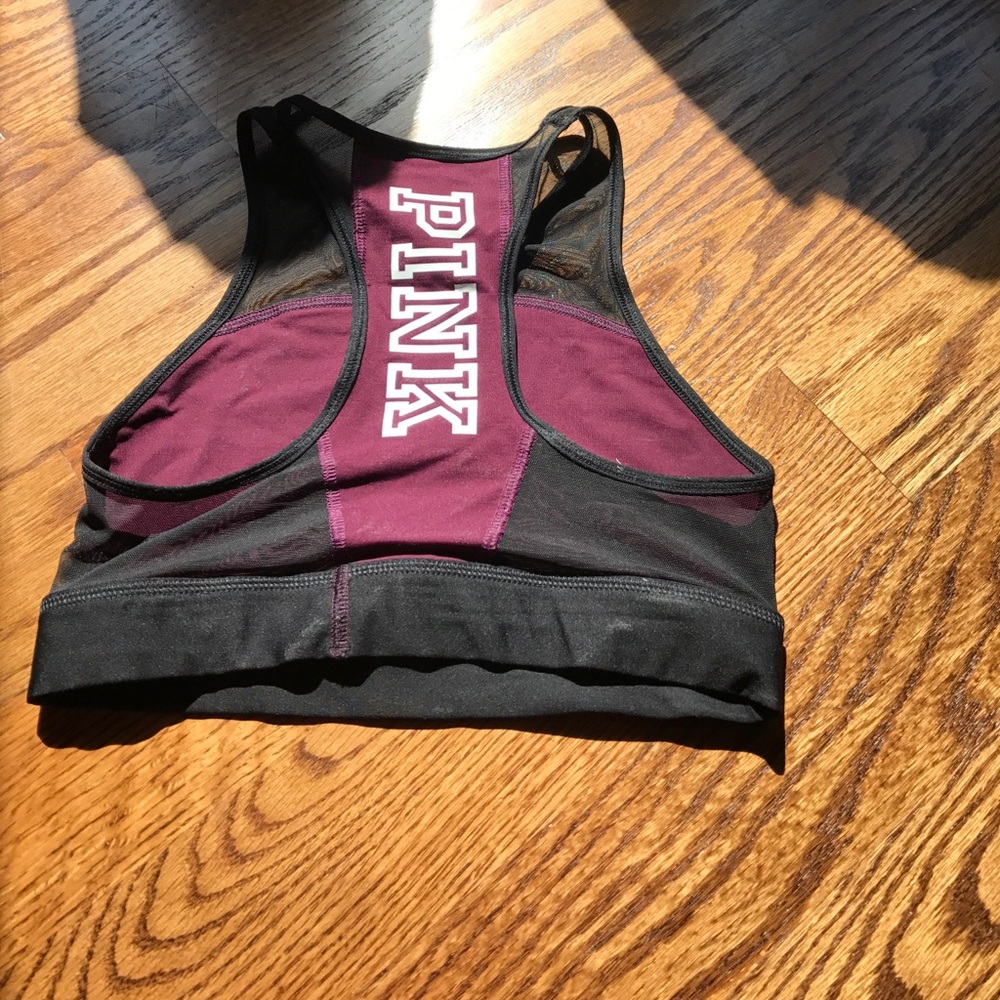 Pink Sports Bra