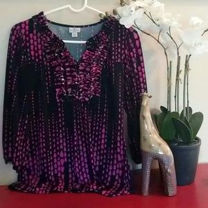 Worthington 3/4 Sleeve Top