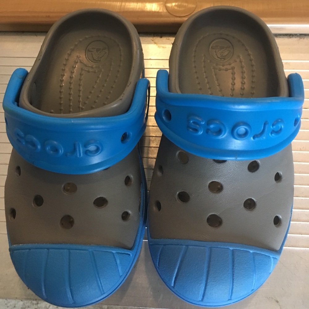 Toddler Crocs, barely worn