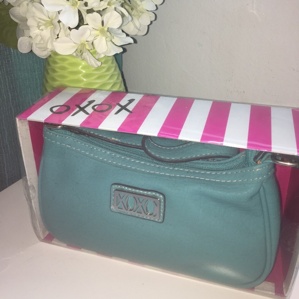 XOXO Turquoise Purse