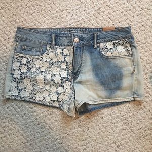 Brand New American Eagle Lace Shorts
