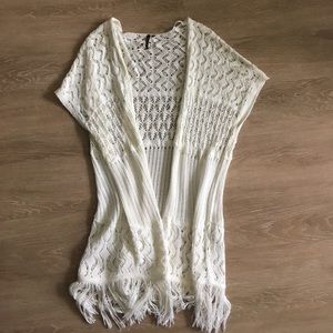 Heart and Soul Crochet Short Sleeve Cardigan
