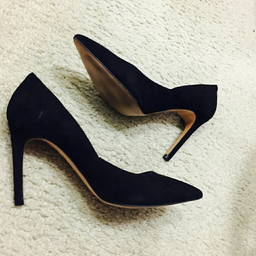 Pointy  black heels