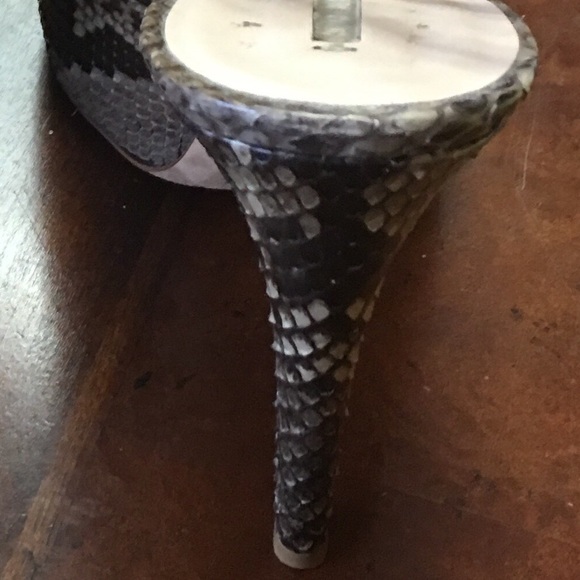 Armani Genuine Python Slingbacks - Picture 3 of 6