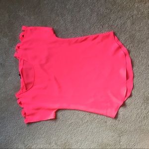 Short sleeve polyester shirt