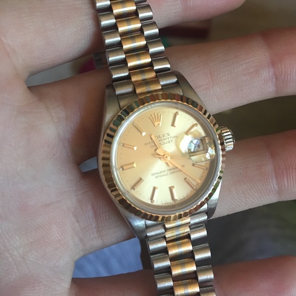 Rolex Datejust 31mm 2 Tone 18k Yellow Gold Stainless Steel  Rolex Datejust Tridor