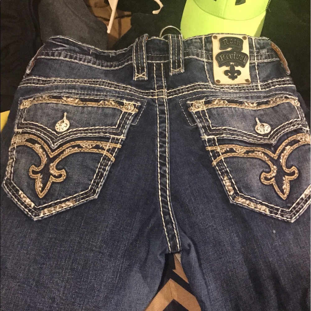 Size 33 rock revival jeans