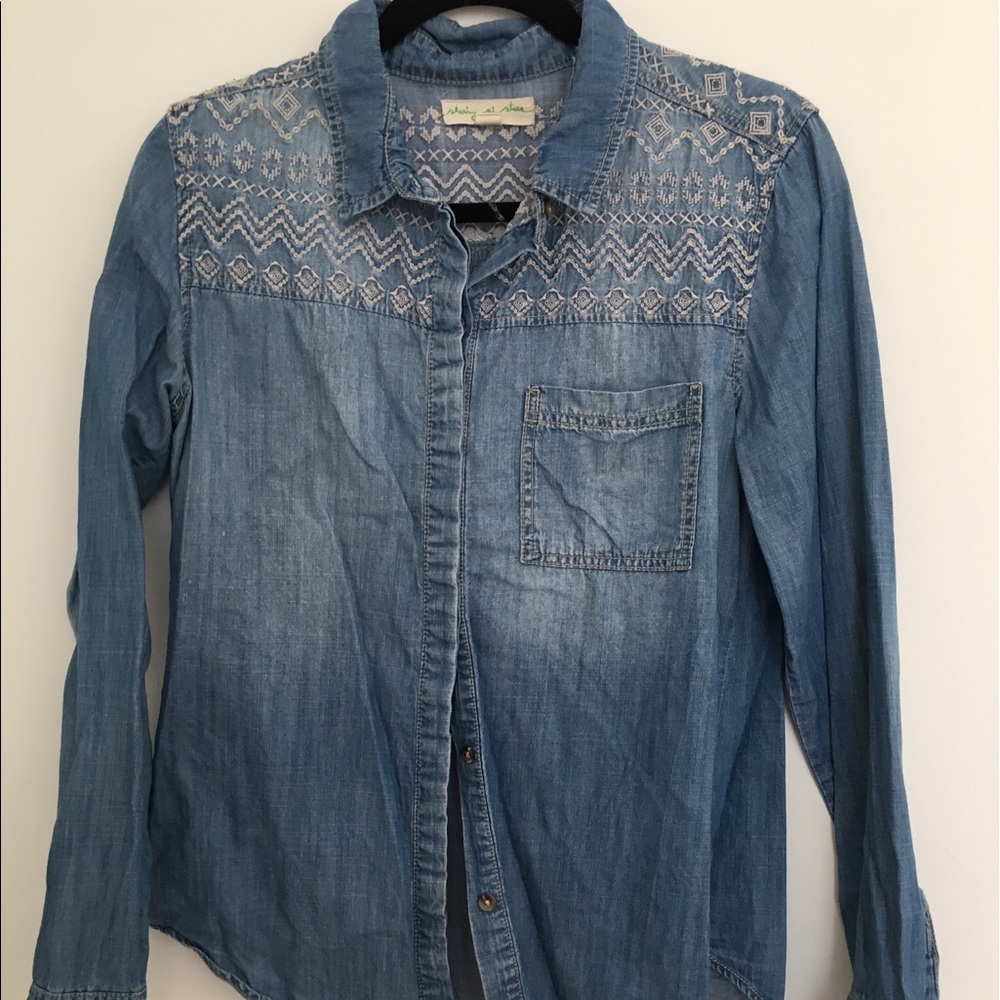 Anthropologie Denim Shirt