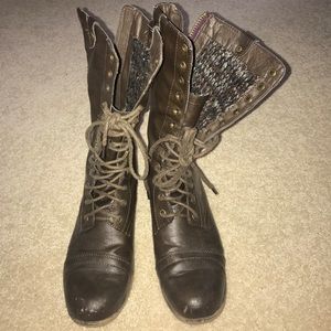 Madden Girl Convertible Combat Boots