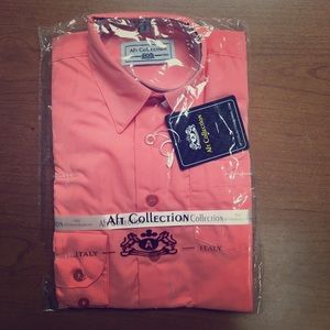 Boys 3T Coral Dress Shirt