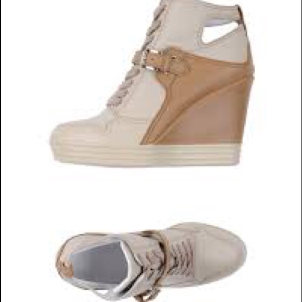 HOGAN REBEL Wedge Sneakers