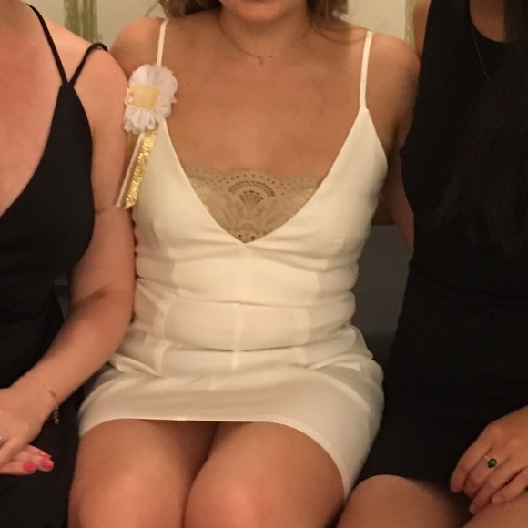 *SOLD* White fox boutique limitless mini dress - Picture 3 of 5