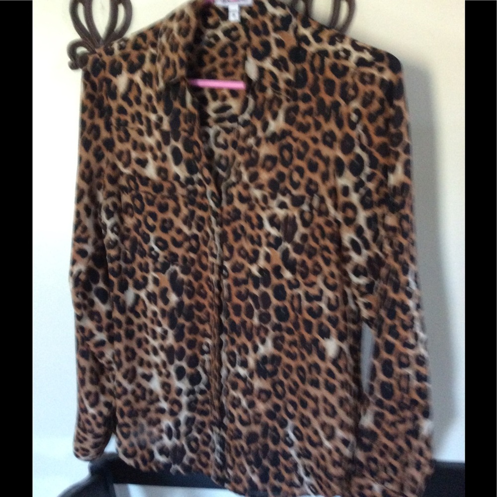 Express long sleeve button down shirt