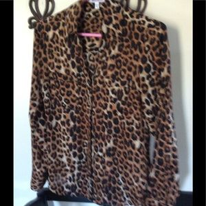 Express long sleeve button down shirt