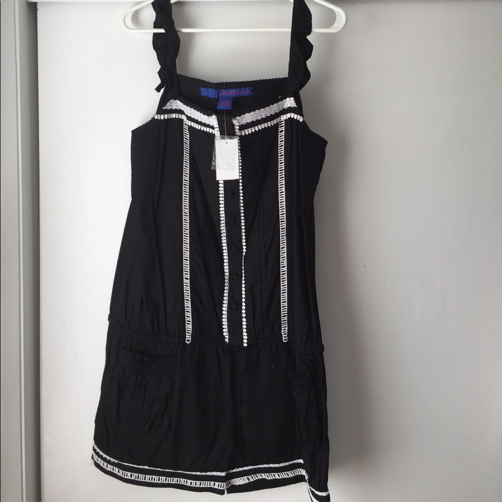 B.B Dakota NWT Black And White Romper