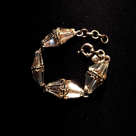 J Crew crystal prism bracelet - Picture 2 of 4