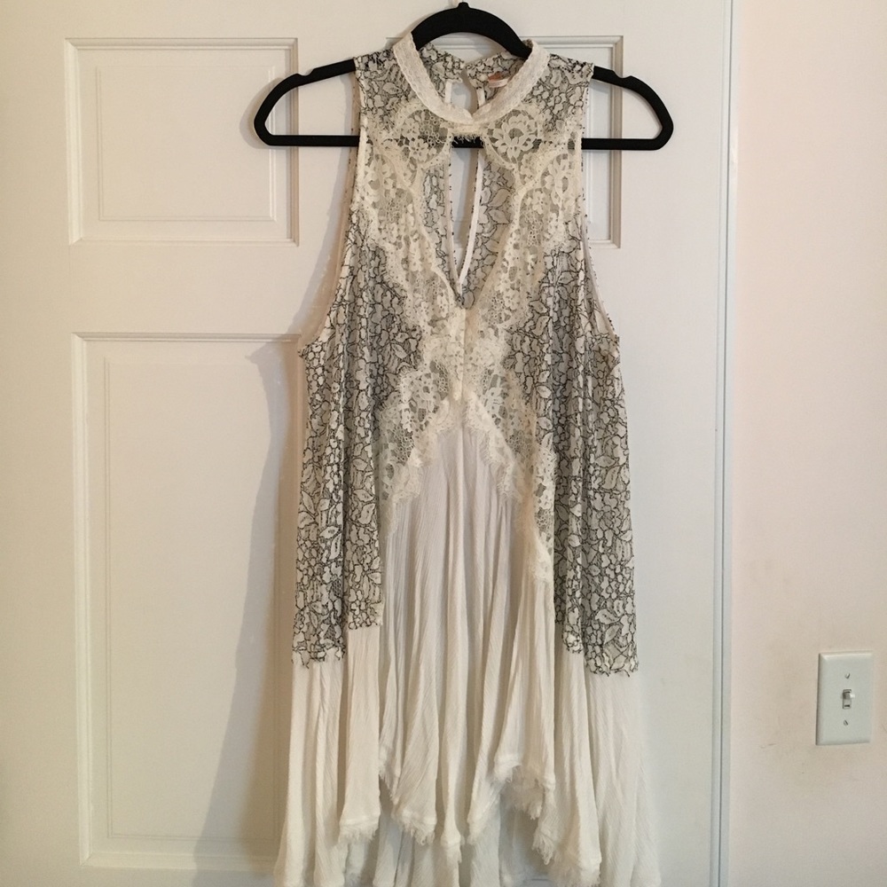 FREE PEOPLE Sleeveless Secret Origins Tunic