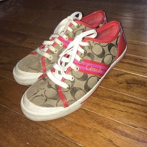 Coach tennis shoes