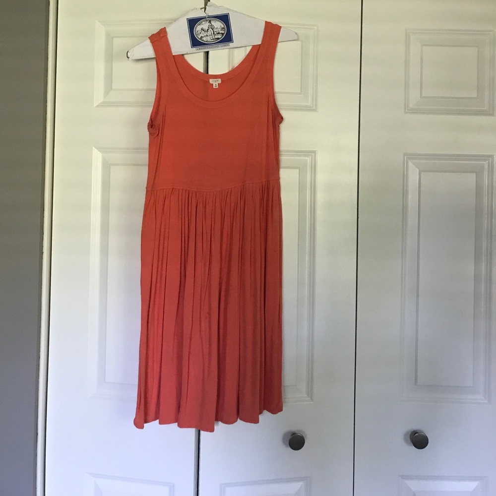 J. Crew coral dress