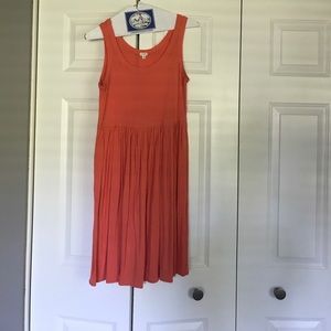 J. Crew coral dress