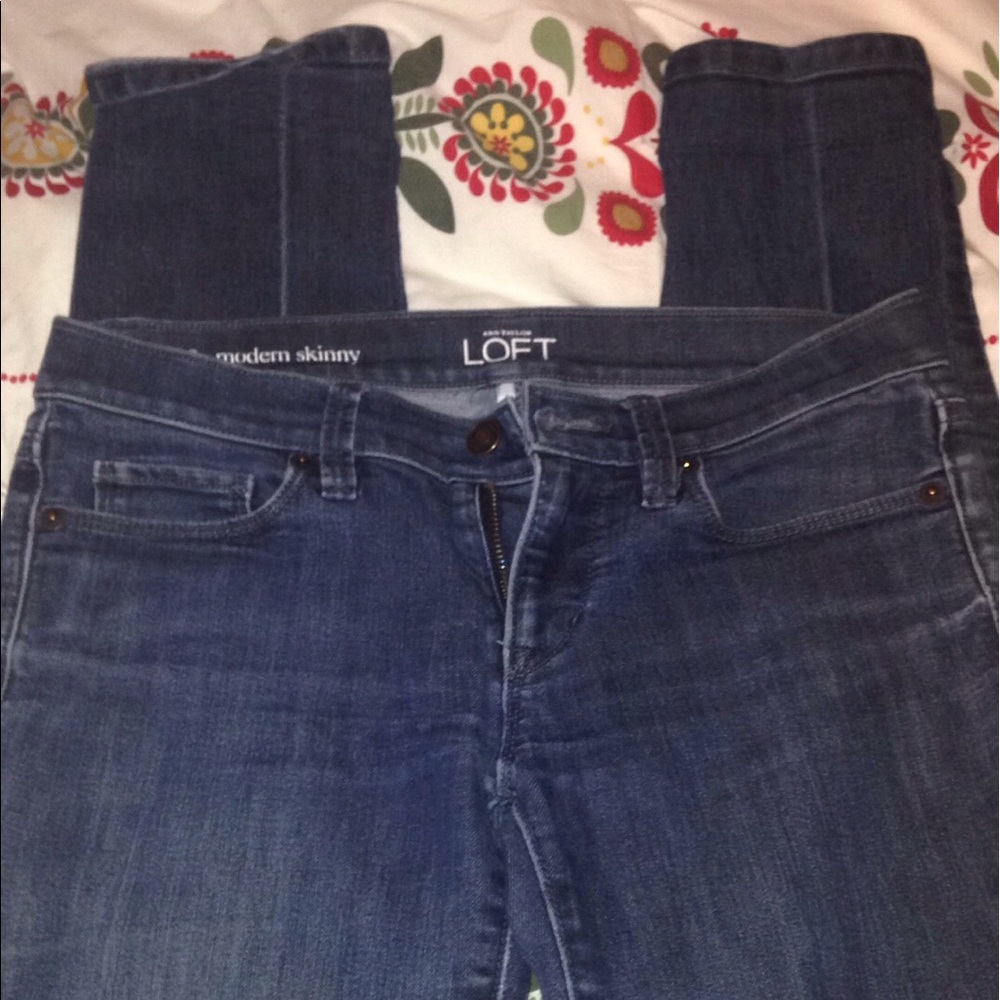 Loft skinny jeans
