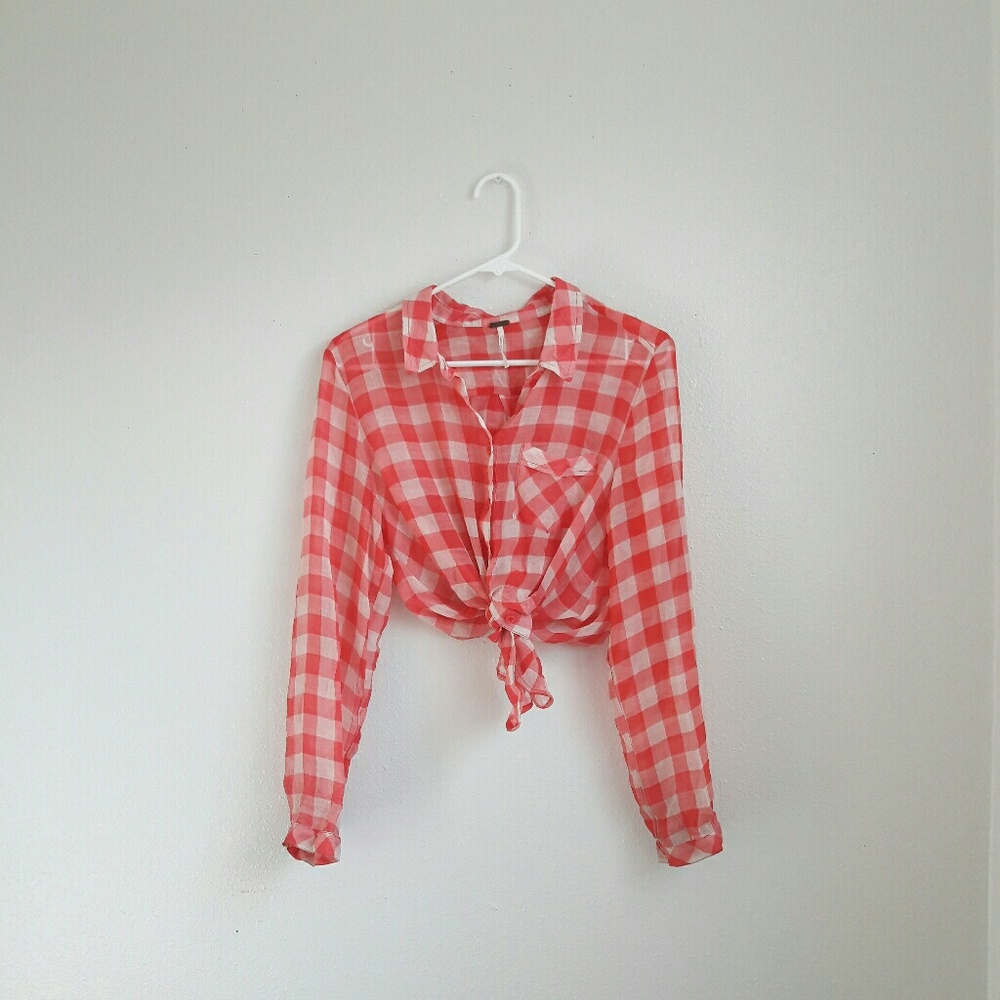 FREE PEOPLE button down - Picture 2 of 4
