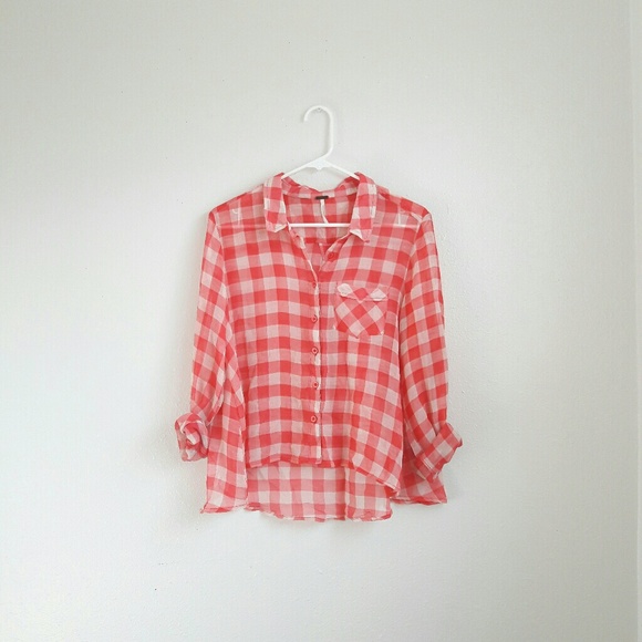 FREE PEOPLE button down - Picture 3 of 4