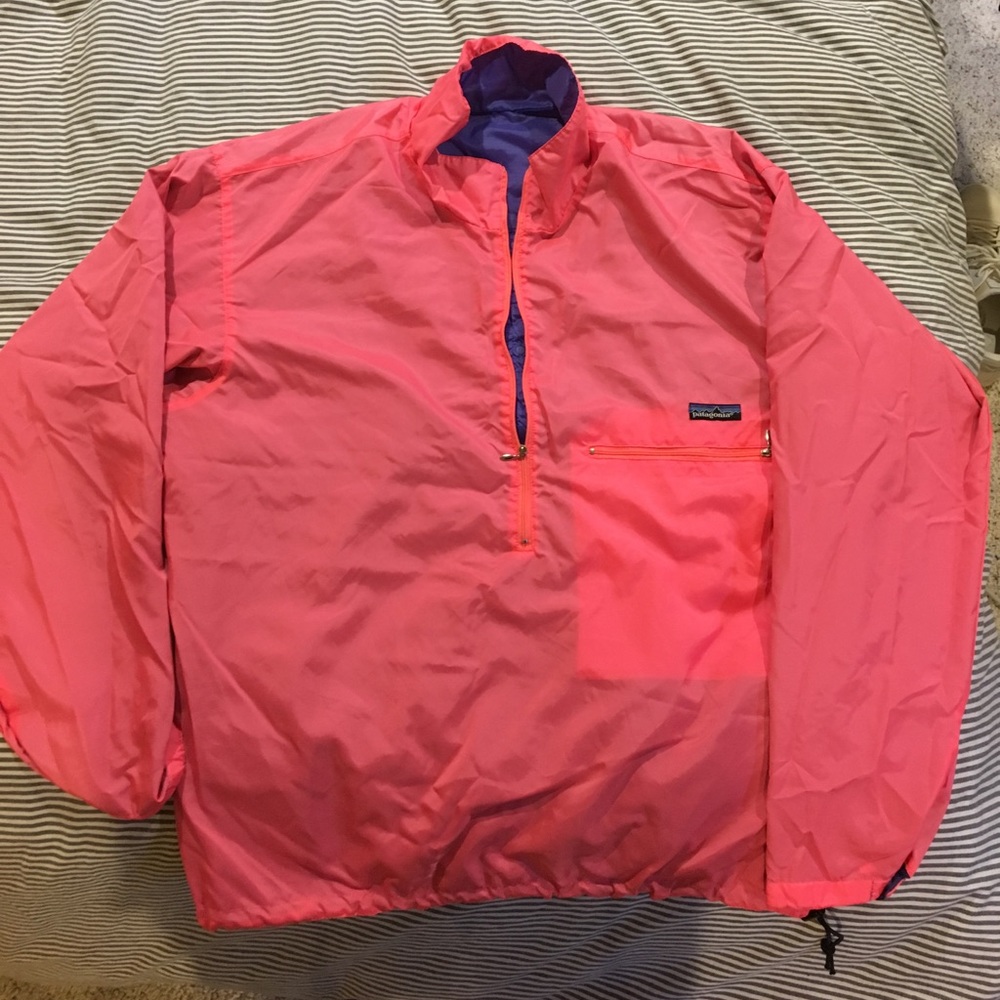 Men's Vintage Patagonia reversible rain jacket