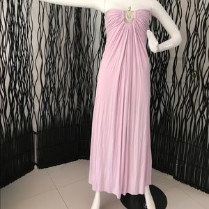 SLY BRAND STRAPLESS DRESS PINK
