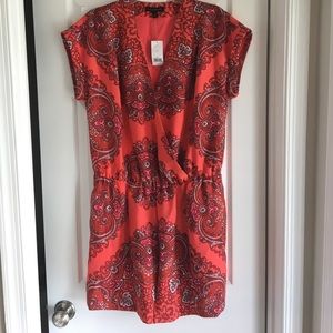 NWT Banana Republic Paisley Romper, Size 14