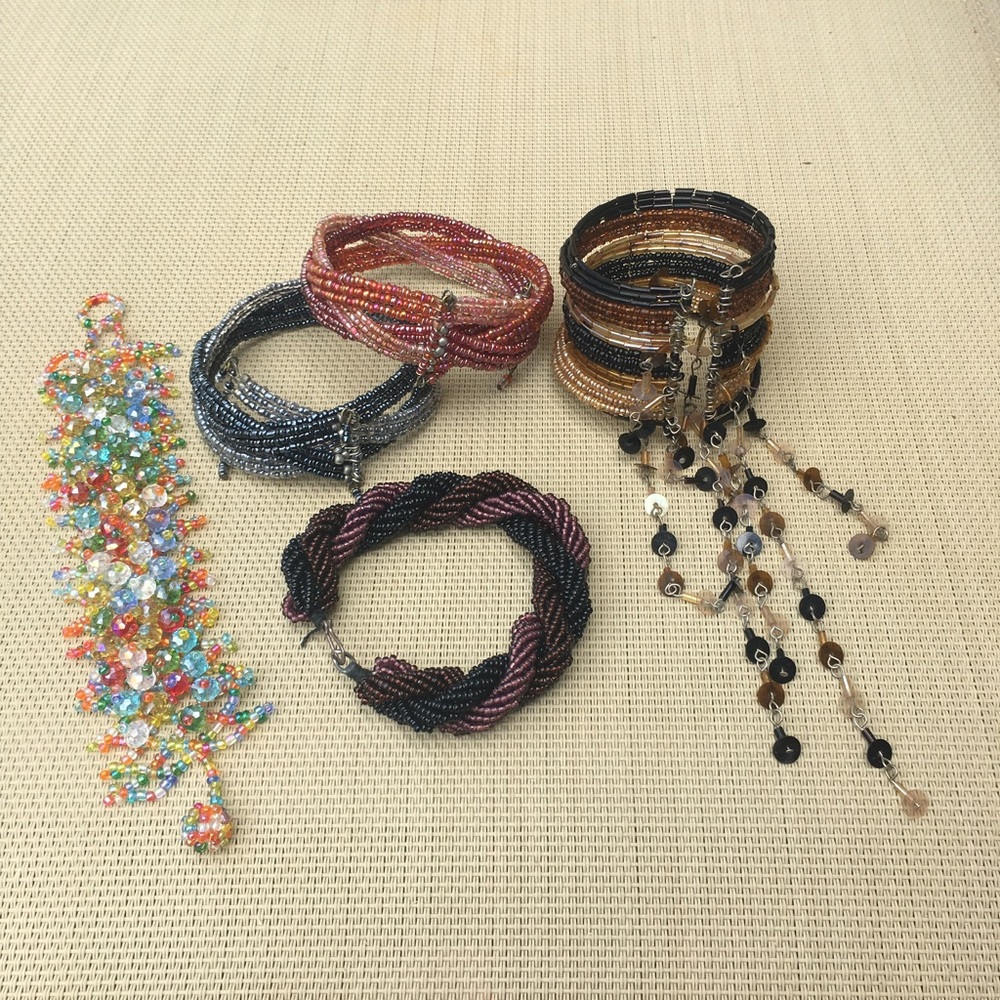 ✨SALE✨ Seed Bead Bracelet Lot