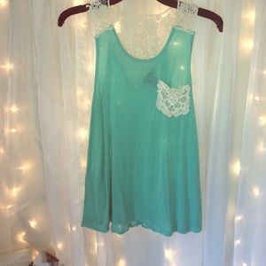 Light blue top from rue 21