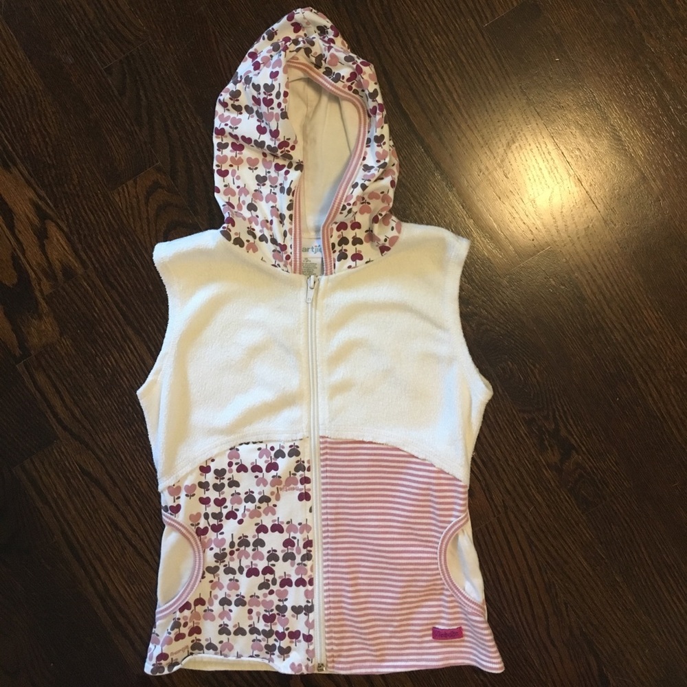 Naartjie sleeveless hoodie