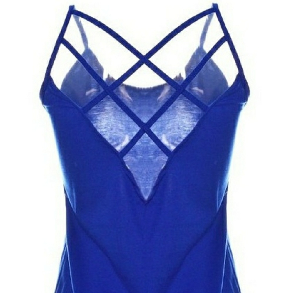 Sexy Hollowed out Spaghetti Strap Camisole Tank