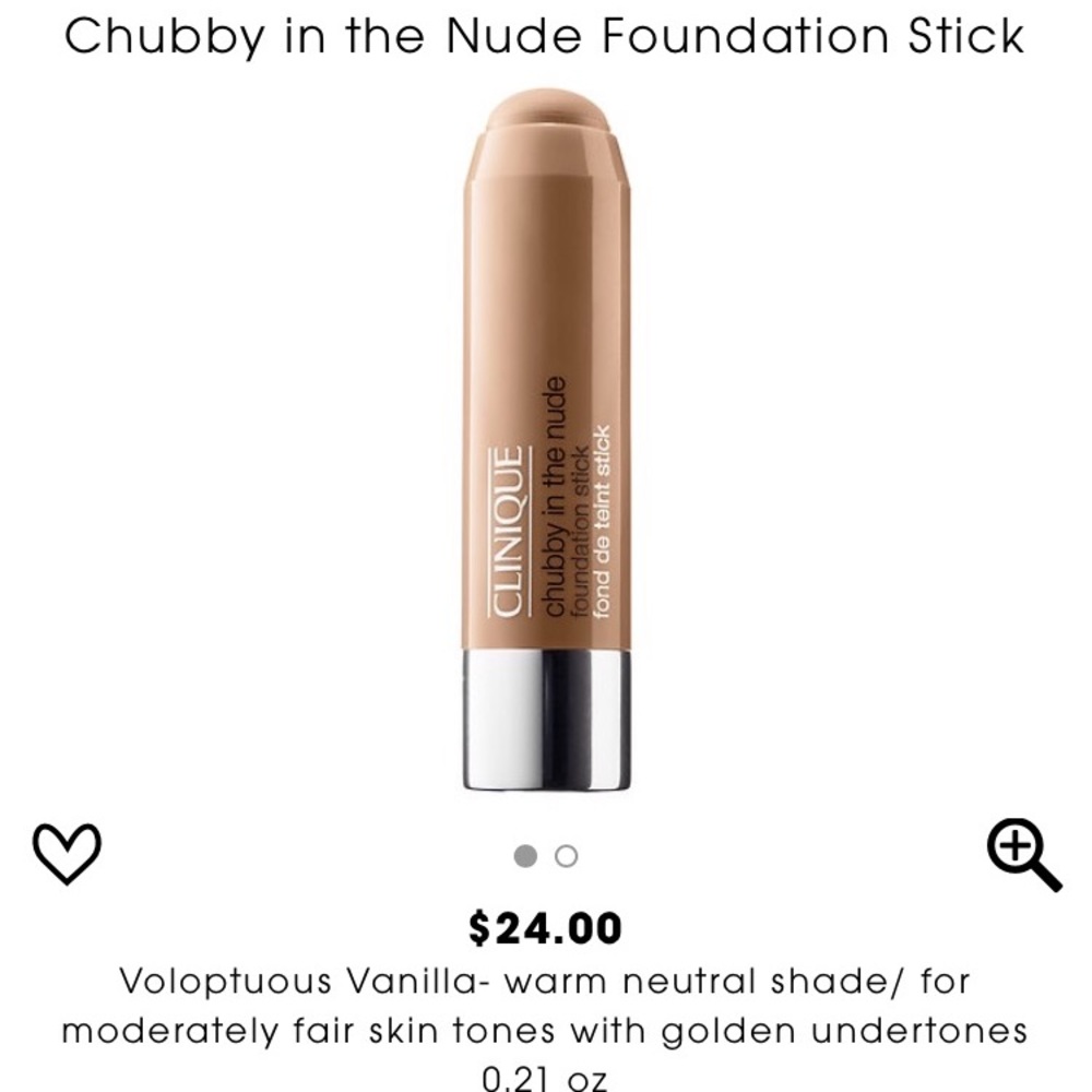 ✨🎉Clinique FS chubby in T nude "Foundation Stk 🎉 - Picture 3 of 8
