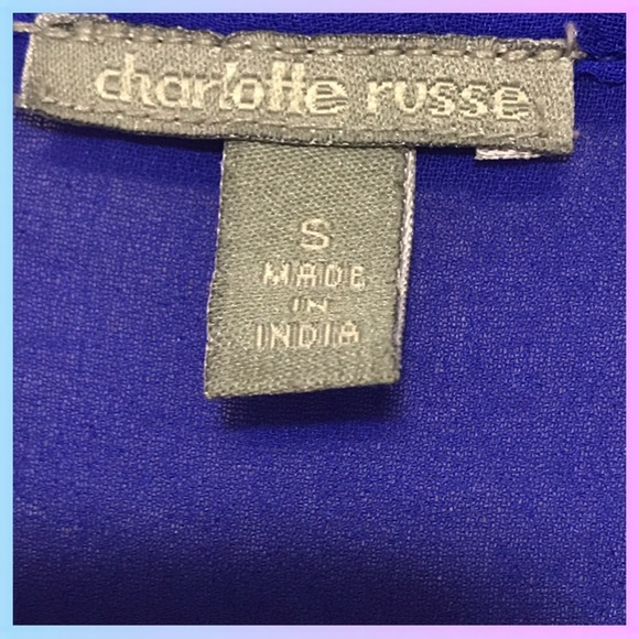 🔥🔥💙 NAVY BLUE CINCHED WAIST BLOUSE - Picture 5 of 5