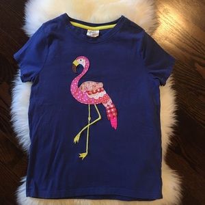 Mini Boden flamingo t-shirt