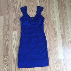 Blue party dress