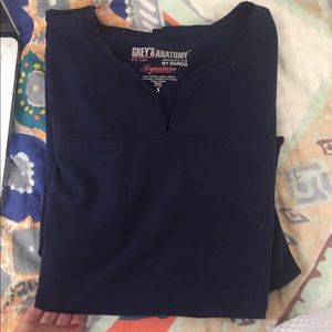 Greys anatomy signature scrubs set. Navy blue