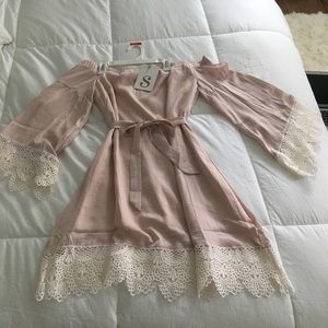 Sabo Skirt-Off the Shoulder Dress