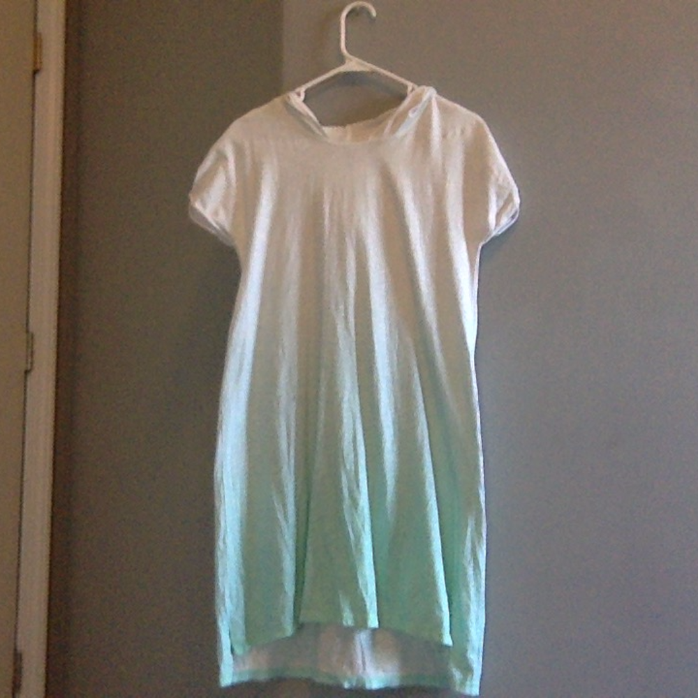 Green Ombre Swimsuit Coverup