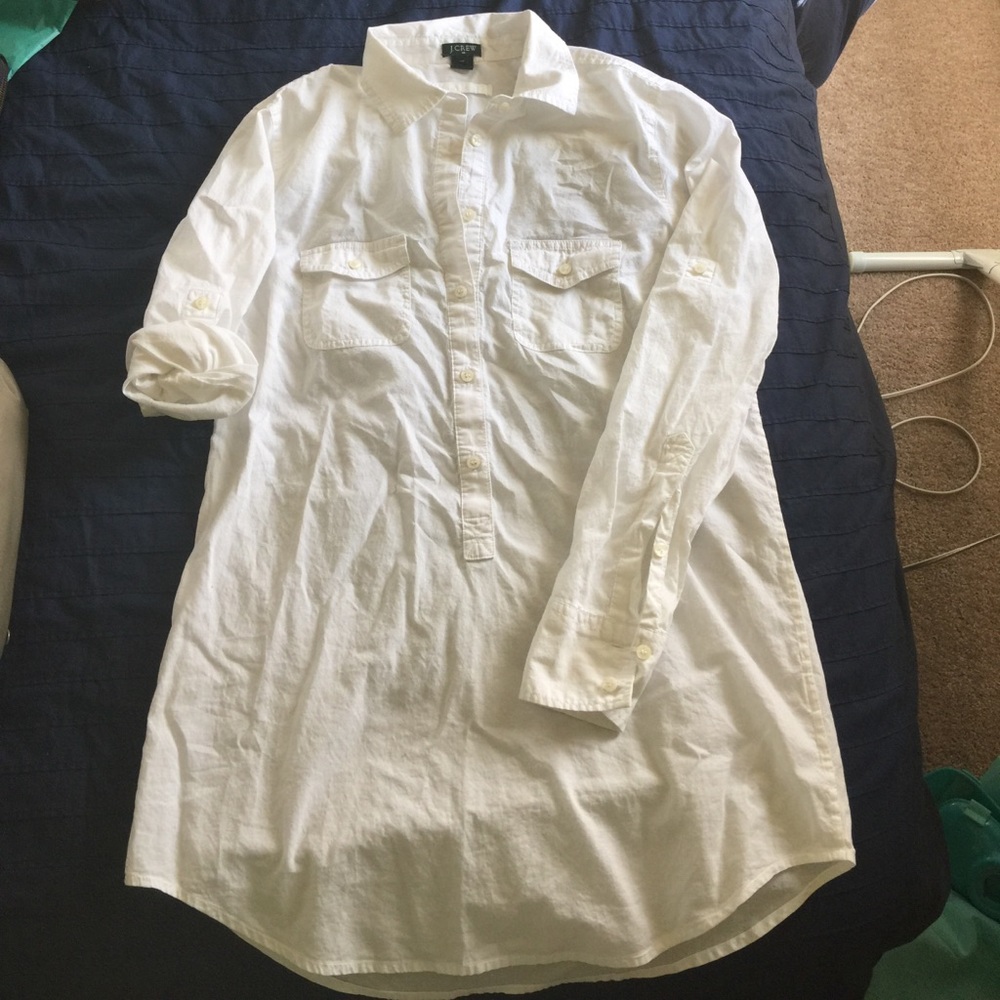 J. Crew light weight Button down tunic